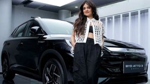 Jasleen Royal Endorses The Stylish And Sustainable BYD ATTO 3 In India