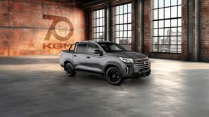 KGM Motors UK Unveils Limited-Edition Musso Saracen Platinum For 70th Anniversary