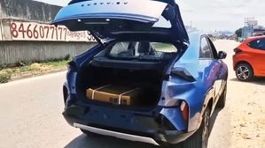 Exclusive Look At Tata Curvv EV's Electric Tailgate And Interior