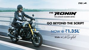 TVS Ronin Prices Now Start At Just Rs 1.35 Lakh: Rs 15,000 Cheaper Than Original Price