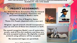 2025 Bill Neale Automotive Fine Art Award Invites High School Students To Submit Entries