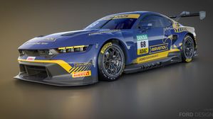 Ford Performance Motorsports Teams Up With HRT For Mustang GT3's DTM Debut In 2025
