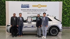 Hyundai IONIQ 5 Achieves Guinness World Record For Greatest Altitude Change By An Electric Car