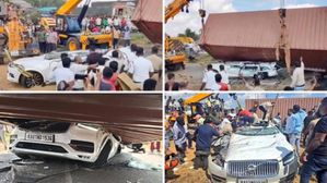 Volvo XC90 Involved in Fatal Accident At Neelamangala, Bengaluru, Claims Six Lives