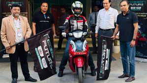 Ampere Magnus Neo Achieves National Record: 2300km In Just Over A Week On An Electric Scooter