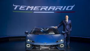 Lamborghini Unveils The New Temerario Hybrid Super Sports Car At Taipei Event