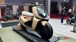 TVS Vision iQube Concept Unveiled At Auto Expo 2025 - The Future Of TVS EVs?
