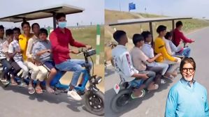 Amitabh Bachchan Shares Video of Ingenious DIY Solar-Powered Electric Scooter - Jugaad Tech At Its Best