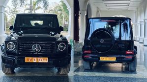 Nation's Youngest Serving MLA Acquires India's First Electric Mercedes G580 EQ
