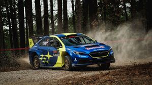 Subaru Motorsports USA Overcomes Severe Weather To Win Rally In The 100 Acre Wood