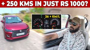 Maruti Suzuki Dzire: Can It Cover 250 Kms on ₹1000?