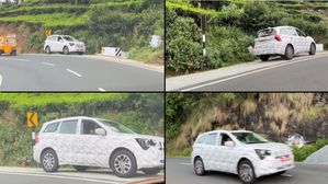 Mahindra XUV700 Facelift Spotted Testing: Round Headlights & Other Design Changes Introduced!