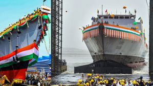 Indian Navy Commissions Stealth Frigates INS Udaygiri & INS Himgiri - India’s New Covert Sea Guardians