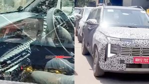 Next-Gen Hyundai Venue Spied With Dual Curved Screens & New Steering Wheel Ahead Of Launch