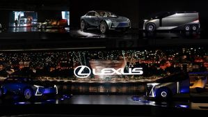 Lexus LS Reinvented As Bonkers Six-Wheeled Luxury MPV & Coupe-SUV Concepts
