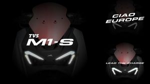 TVS M1-S Electric Maxi-Scooter Teased Ahead Of EICMA 2025 Debut