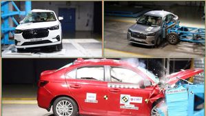 Honda Amaze (3rd Gen) Gets 5-Star Safety Rating From Bharat NCAP