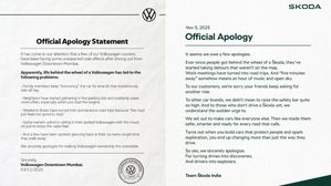 Skoda, Volkswagen Join Viral ‘Official Apology Statement’ Trend - When Memes Meet Corporate Speak