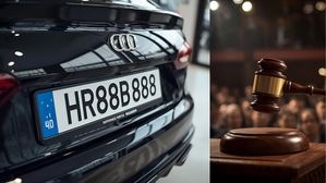 India’s Costliest 'HR88B8888' Number Plate Buyer Faces Inquiry