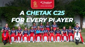Bajaj Chetak C25 Gifted To RCB Women’s WPL Title-Winning Squad