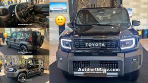 India-Bound Toyota Land Cruiser FJ Showcased In Black Colourway - Could Get Fortuner Diesel