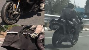 Spy Pics: TVS Apache RR 450 Spotted Testing For The First Time