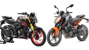 TVS Apache RTR 200 vs KTM Duke 200 — Best 200cc Bike for Daily Riding?