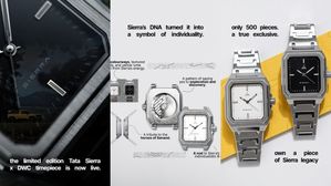 Tata Sierra X DWC Limited Edition Watch Launched At ₹16,999 - Limited To 500 Units