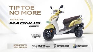 2026 Ampere Magnus Neo Launched At ₹86,999 - Lighter Build, 118km IDC