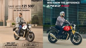 Triumph 400 Range Launched With New 349cc Engine - Prices Start At ₹1.95 Lakh