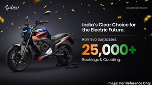 Oben Electric’s Rorr Evo Sets New Benchmark With 25,000 Bookings In 15 Days