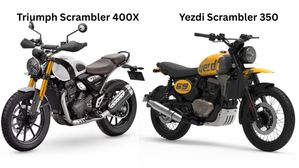Yezdi Scrambler 350 Vs Triumph Scrambler 400 X: Affordable Vs Premium