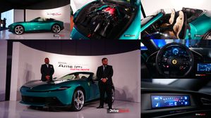 Ferrari Amalfi Spider Showcased In Bengaluru - Priced At Rs 4.6 Crore