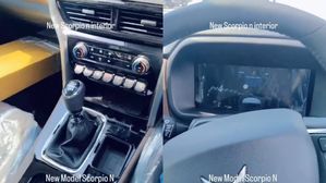 Mahindra Scorpio N Facelift Spied Undisguised Ahead Of August Launch