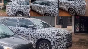 Toyota Innova Hycross Facelift Spied Testing For The First Time - Flex Fuel On The Way?