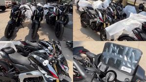 Bajaj Pulsar NS400Z With TFT Display Spied At Dealership Ahead Of Launch