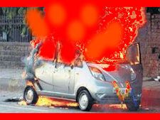 നാനോ ചെന്നൈയില്‍ കത്തി?