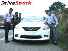 നിസ്സാന്‍ സണ്ണി ടെസ്റ്റ് ഡ്രൈവ്