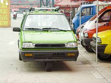 മൂന്നു ചക്രത്തില്‍ ആള്‍ട്ടോ!