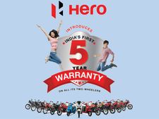 ഹീറോ മോഡലുകള്‍ക്ക് 5 വര്‍ഷം വാറന്‍റി