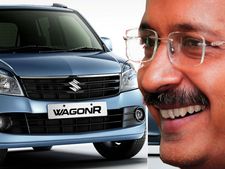 സാധാരണക്കാരന്റെ കാറില്‍ കെജ്രിവാളിന്റെ മുന്നേറ്റം