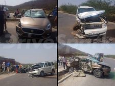 'വരവിന് മുമ്പെ നിറംമങ്ങി'; 2017 മാരുതി ഡിസൈര്‍ അപകടത്തില്‍ തകര്‍ന്നു