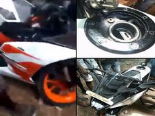 'ബൈക്ക് കെടിഎം ആണോ? എന്നാ ഓവര്‍സ്പീഡാ'; RC200 ന്റെ ഫ്യൂവല്‍ ടാങ്കില്‍ പൊലീസ് ഉപ്പ് വിതറി