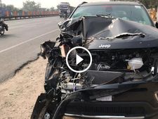 വീണ്ടും ജീപ് കോമ്പസ് അപകടം; കരുത്ത് അറിയിച്ച് ഇന്ത്യന്‍ നിര്‍മ്മിത എസ്‌യുവി