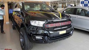 'ഒരു ചേഞ്ച് വേണമത്രെ' — ഒഡീഷയില്‍ ഡീലര്‍ഷിപ്പ് തന്നെ പുതിയ ഫോര്‍ഡ് എന്‍ഡവറിന്റെ രൂപംമാറ്റി!