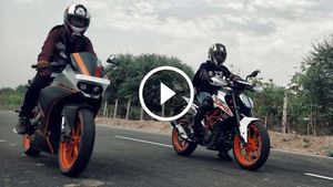 കെടിഎം ബൈക്കുകള്‍ തമ്മില്‍ മത്സരിച്ചാല്‍ ആരു ജയിക്കും?