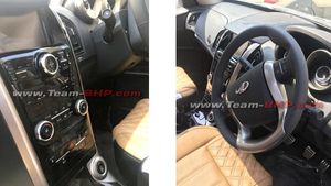 വരവിന് മുമ്പ് പുതിയ മഹീന്ദ്ര XUV500 ന്റെ ഇന്റീരിയര്‍ ചിത്രങ്ങള്‍ ചോര്‍ന്നു