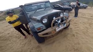 ഒരുലക്ഷത്തിന്റെ ട്രെയിന്‍ ഹോണ്‍ ഘടിപ്പിച്ച് ഥാര്‍ ഉടമ