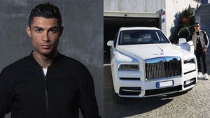 റോള്‍സ് റോയ്‌സ് കലിനന്‍ ഗരാജിലെത്തിച്ച് ക്രിസ്റ്റ്യാനോ റൊണാള്‍ഡോ