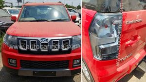 മാറ്റങ്ങളുമായി പുതിയ മഹീന്ദ്ര TUV300 ഫെയ്‌സ്‌ലിഫ്റ്റ്, ചിത്രങ്ങള്‍ പുറത്ത്